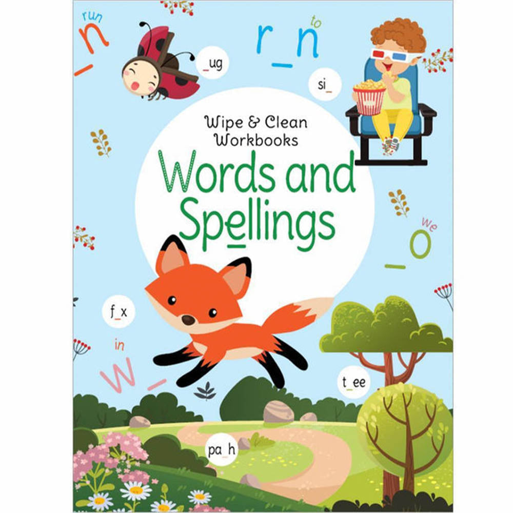 Pegasus Wipe And Clean Workbook Words And Spelling / 925577