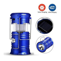 Shop Online Rechargeable Camping Lantern Portable Outdoor Camping Collapsible Torch Solar / KC-208/ HS-5900T - Karout Online Shopping In lebanon