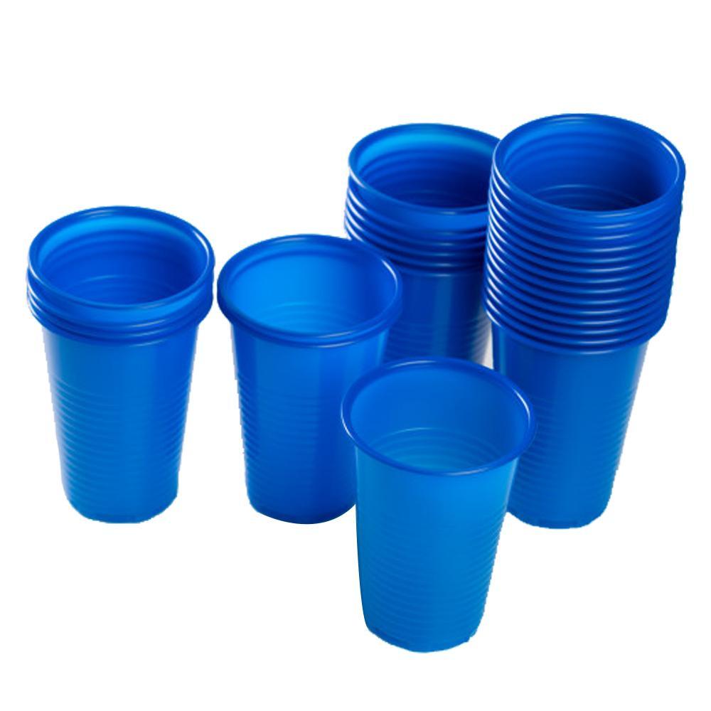 Plastic Cups (50 Pcs) / E-200/h-357/255655 Blue Cleaning & Household