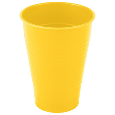 Plastic Cups (50 Pcs) / E-200/h-357/255655 Yellow Cleaning & Household