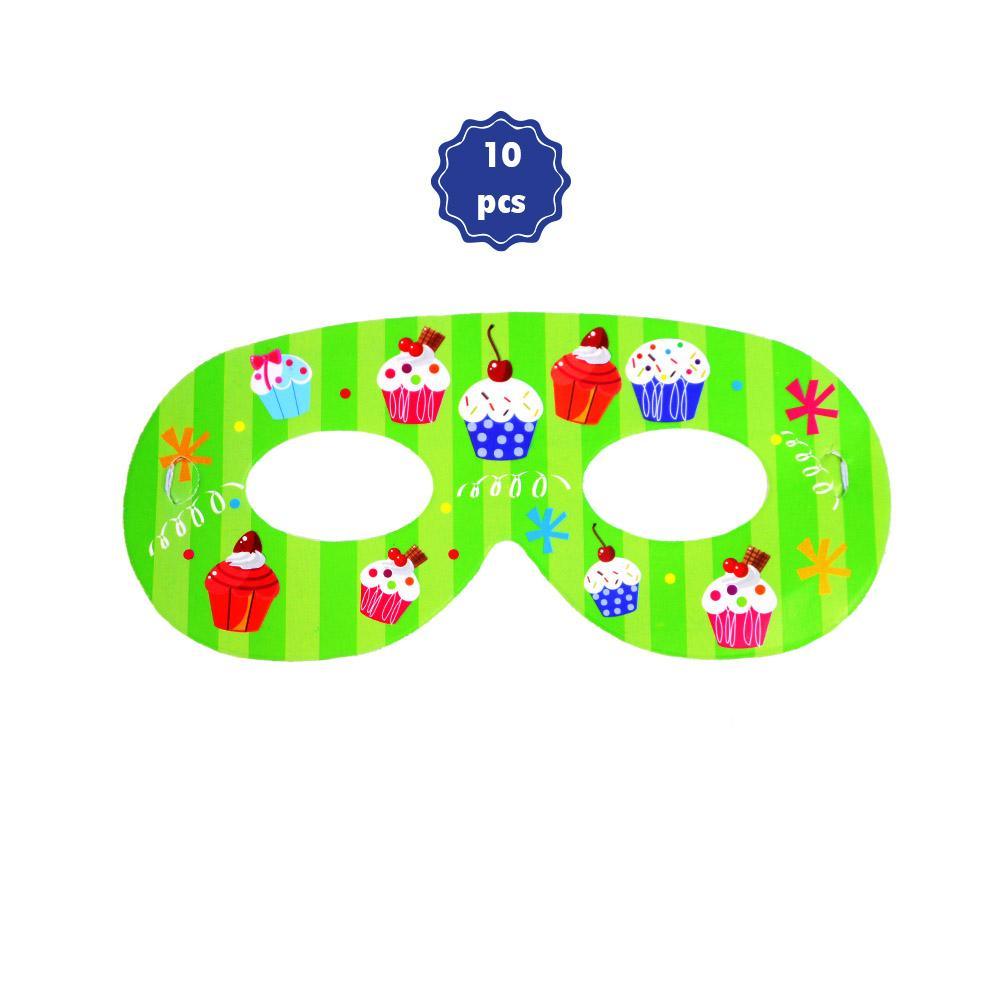 Cupcake Party- Mask ( 10 pcs ).