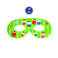 Cupcake Party- Mask ( 10 pcs ).