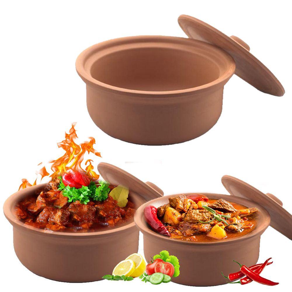 Via Pot Pottery Casserole Medium / 20194 - Karout Online -Karout Online Shopping In lebanon - Karout Express Delivery 
