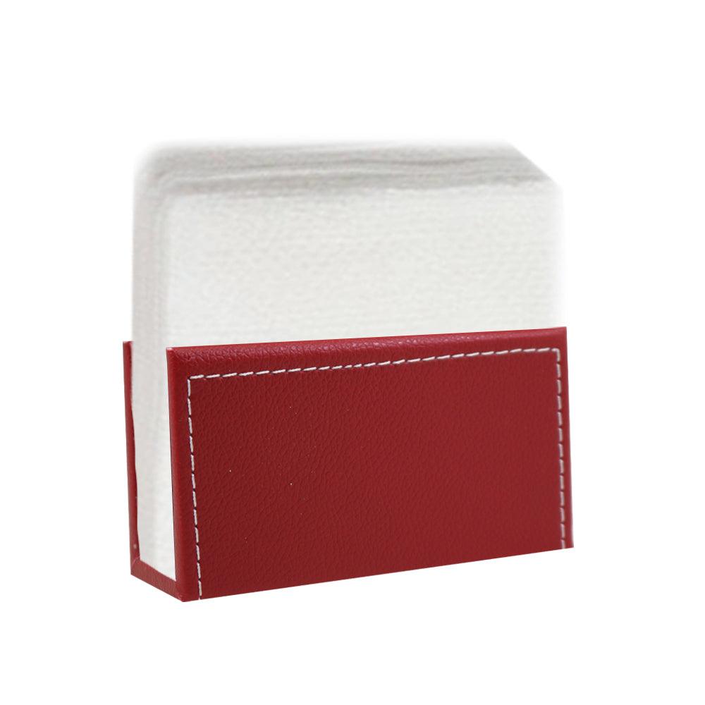 Rectangular Leather Tissue Stand - Karout Online -Karout Online Shopping In lebanon - Karout Express Delivery 