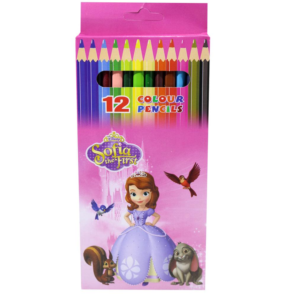 Characters Colour Pencils ( 12 Pcs) / 1812 / Q-462 - Karout Online -Karout Online Shopping In lebanon - Karout Express Delivery 