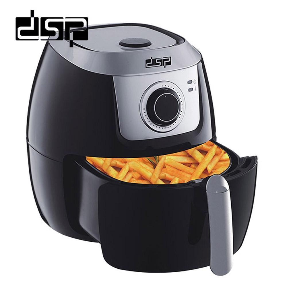 Dsp High Power & Large Capacity Hot Air Healthy Fryer 5.0L 1800W Black Electronics