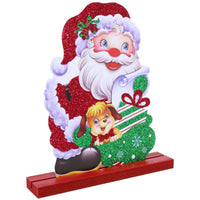 Merry Christmas Small Decorations With Stands 18 cm.