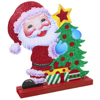 Merry Christmas Small Decorations With Stands 18 cm.