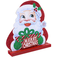 Merry Christmas Small Decorations With Stands 18 cm.