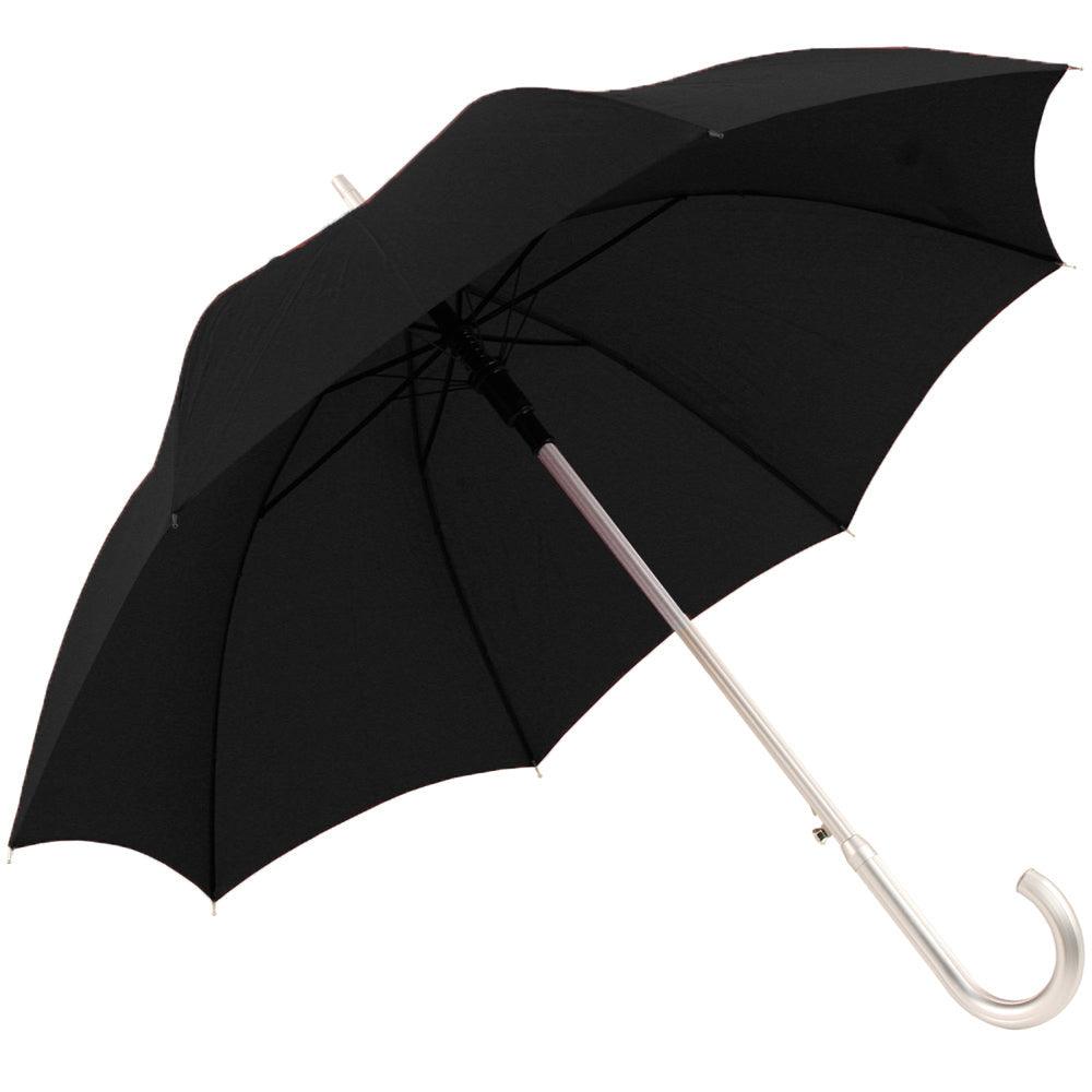 Shop Online Umbrella With Plastic Silver Hand - Black / 017 - Karout Online Shopping In lebanon