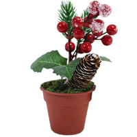 Christmas Plant Pot Decoration 20 x 4.5 cm.