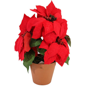Christmas Flower Pot Decoration 35 x 8 cm.