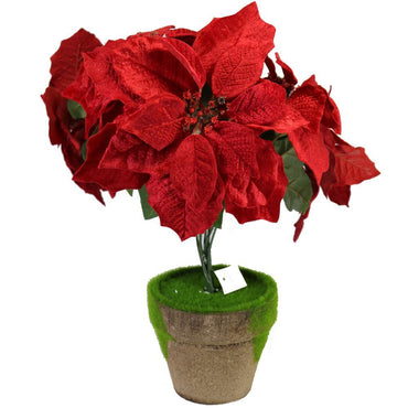 Christmas Flower Pot Decoration 40 x 9.5 cm.