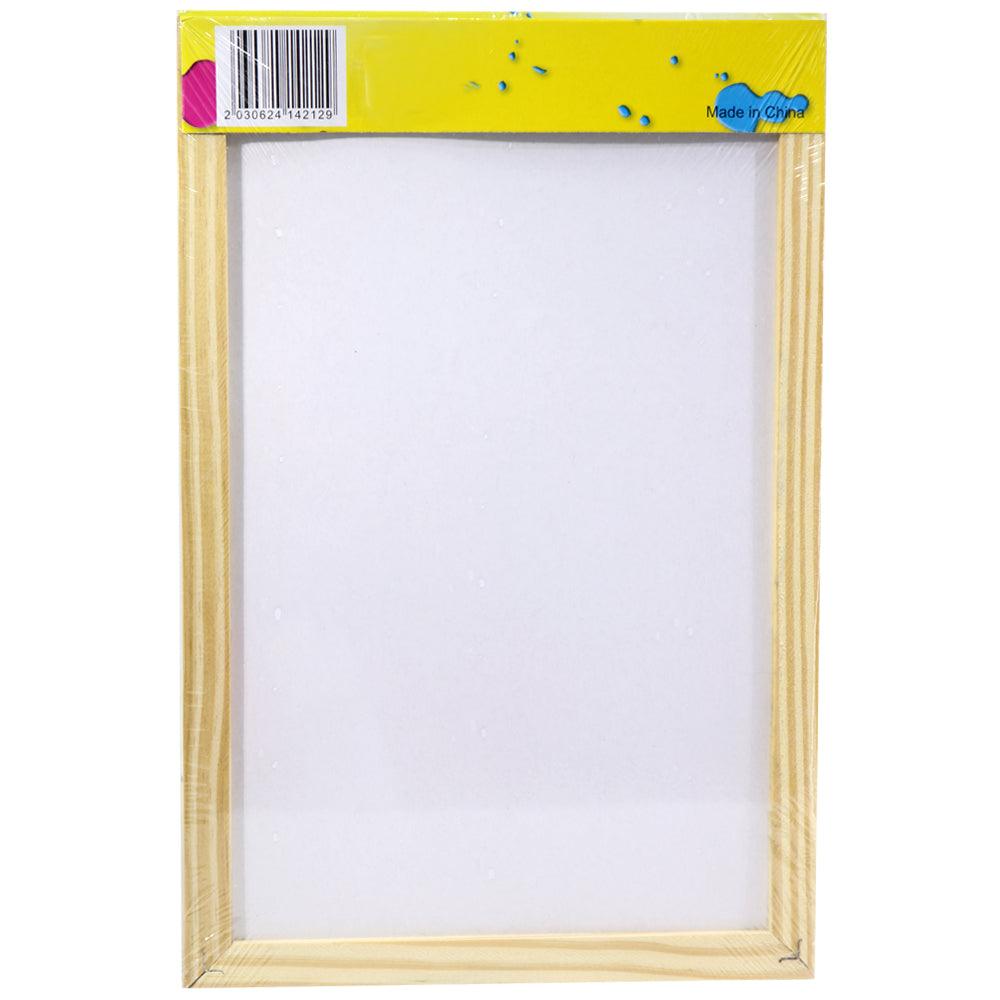 Small 2 in 1 Wooden White and Black Board 30 x 20 cm / 11200/H-637 - Karout Online -Karout Online Shopping In lebanon - Karout Express Delivery 