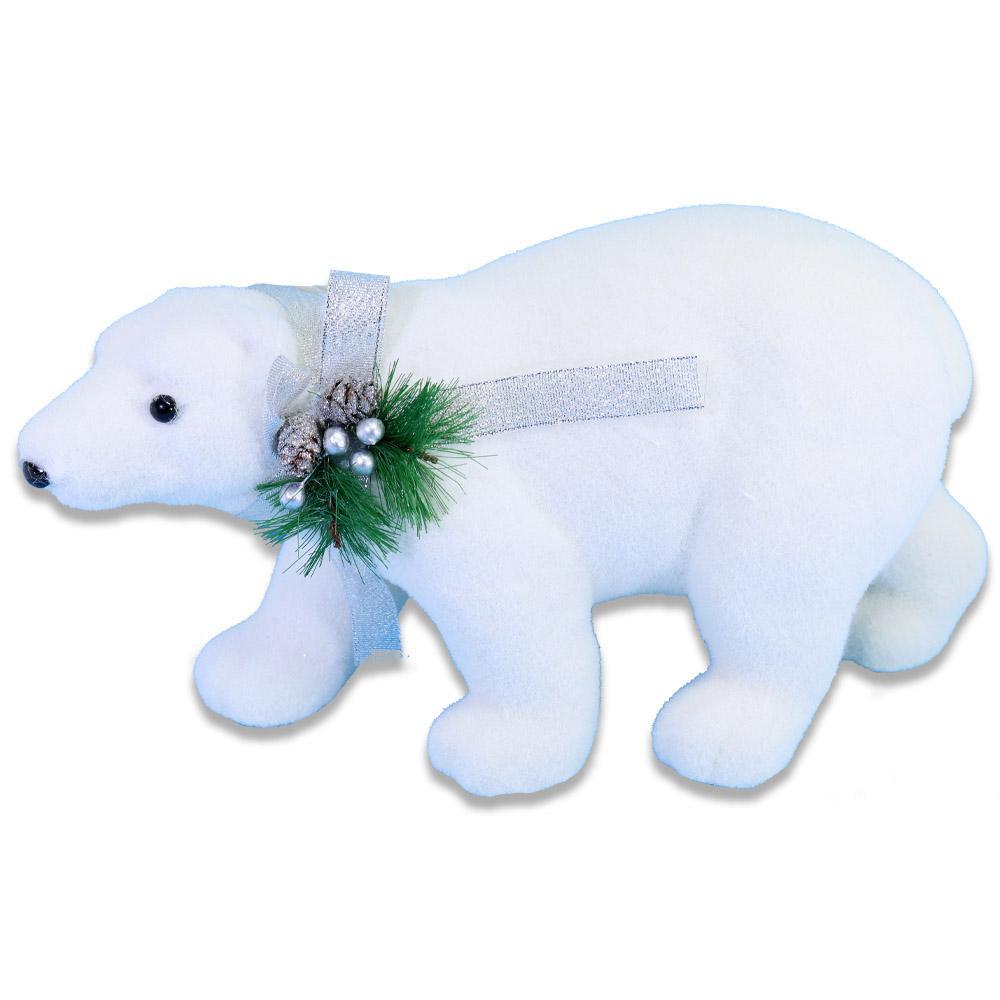 Christmas Foam White Bear.