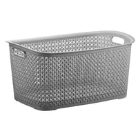 Follow me Pearl Rectangular Laundry Bin - Karout Online -Karout Online Shopping In lebanon - Karout Express Delivery 