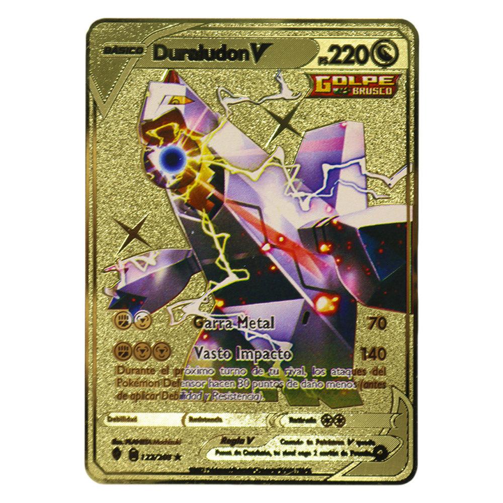 Pokemon Metal Golden Vmax Cards - Karout Online -Karout Online Shopping In lebanon - Karout Express Delivery 