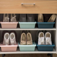 **NET**Thick Plastic 3-grid Vertical Shoe Storage Box