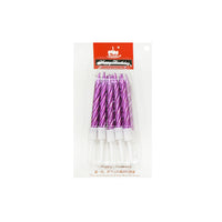 Birthday Small Thin Candles 10 Pcs / 22FK150