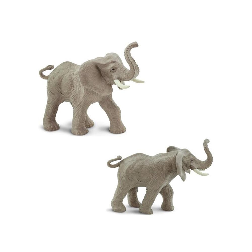 Safari African Adult Elephant Figure - Karout Online -Karout Online Shopping In lebanon - Karout Express Delivery 