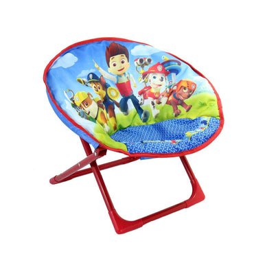 Folding Round Soft Padded Chair For Toddlers, Kids.