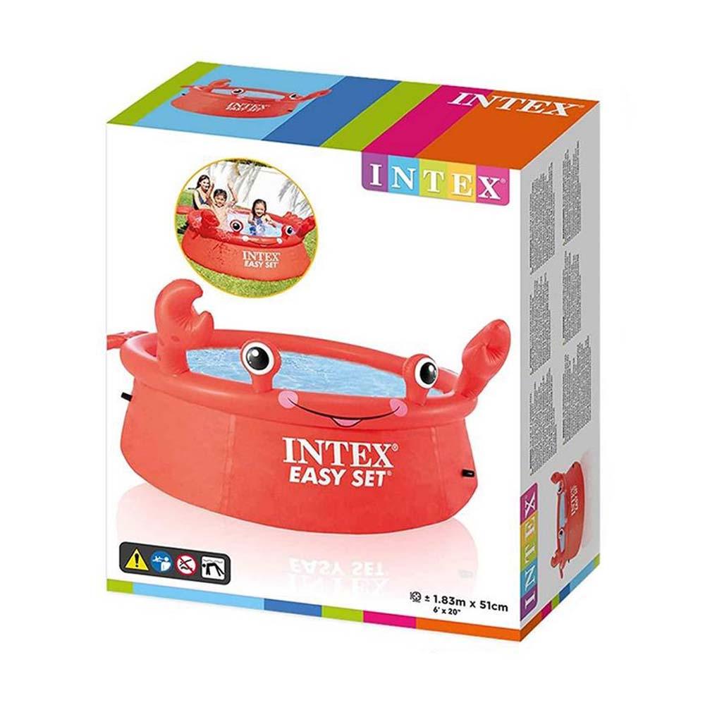 Happy Inflatable Pool (NET)Intex Inflatable Pool Happy Crab 26100NP