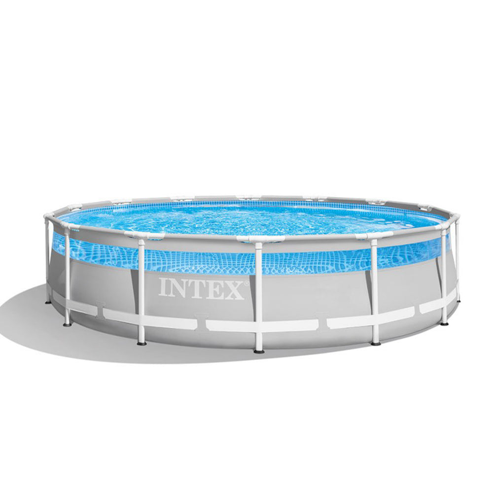 (NET)Intex Prism Frame CLEARVIEW Pool Set  4.27m x 1.07m