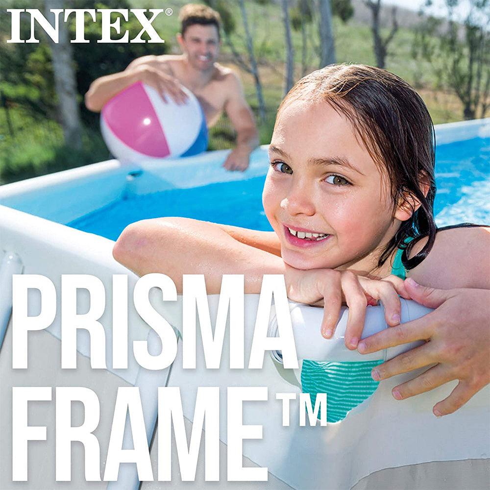 Intex 26784NP - Rectangular prism frame intex pool 300x175x80 cm with filter - Karout Online -Karout Online Shopping In lebanon - Karout Express Delivery 