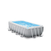 Intex Rectangular Prism Frame Pool 400 x 200 x 100H cm - Karout Online -Karout Online Shopping In lebanon - Karout Express Delivery 