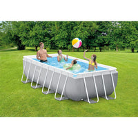 Intex Rectangular Prism Frame Pool 400 x 200 x 100H cm - Karout Online -Karout Online Shopping In lebanon - Karout Express Delivery 