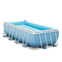 Intex Rectangular Swimming Pool With Filter Pump 488 x 244 x 107Hcm - Karout Online -Karout Online Shopping In lebanon - Karout Express Delivery 