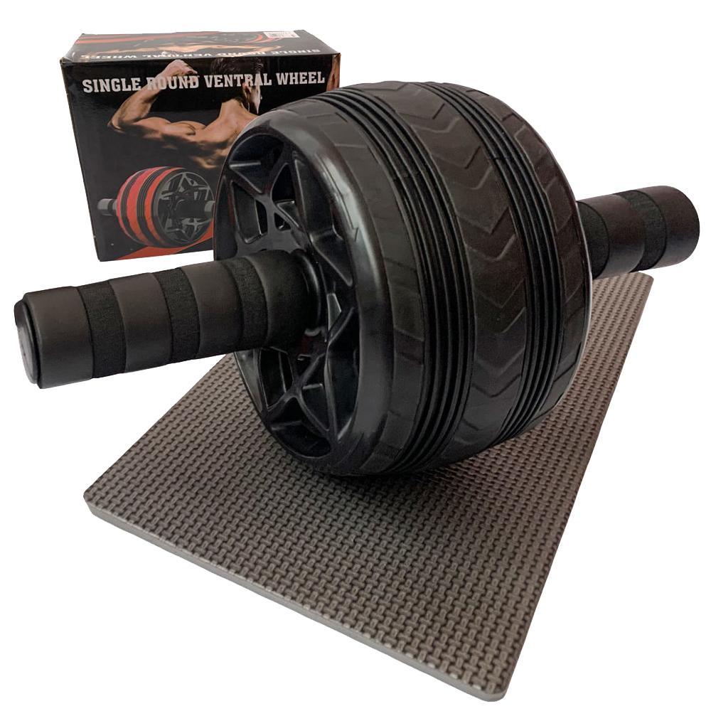 Single Round Ventral Sport Wheel With Small Mat Black Others