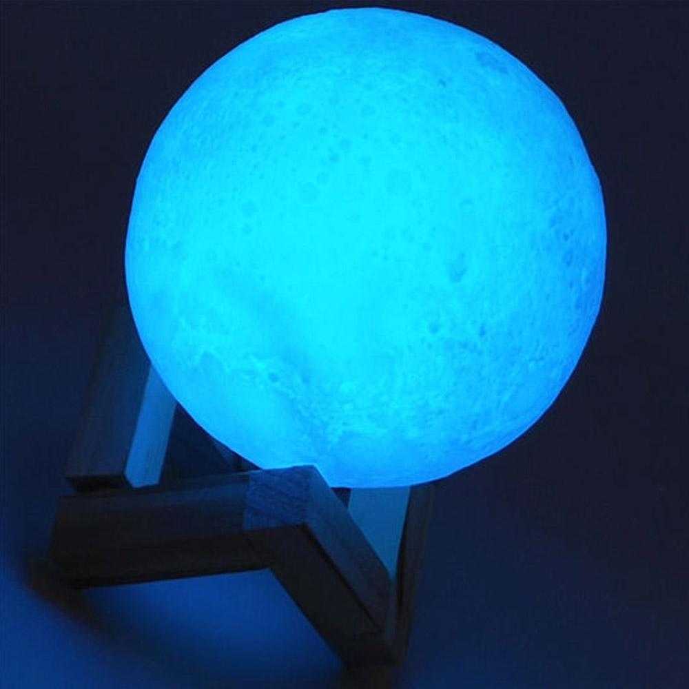 3D Moon Lamp Touch Control Colors Home & Kitchen