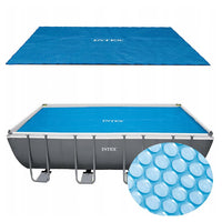 Intex 28017 - Solar cover for rectangular pools 732 x 366 cm - Karout Online -Karout Online Shopping In lebanon - Karout Express Delivery 