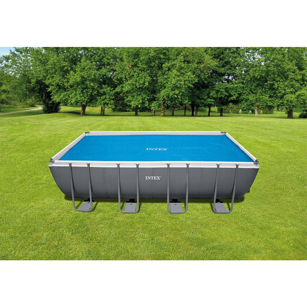 Intex 28017 - Solar cover for rectangular pools 732 x 366 cm - Karout Online -Karout Online Shopping In lebanon - Karout Express Delivery 