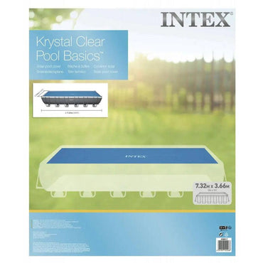 Intex 28017 - Solar cover for rectangular pools 732 x 366 cm - Karout Online -Karout Online Shopping In lebanon - Karout Express Delivery 
