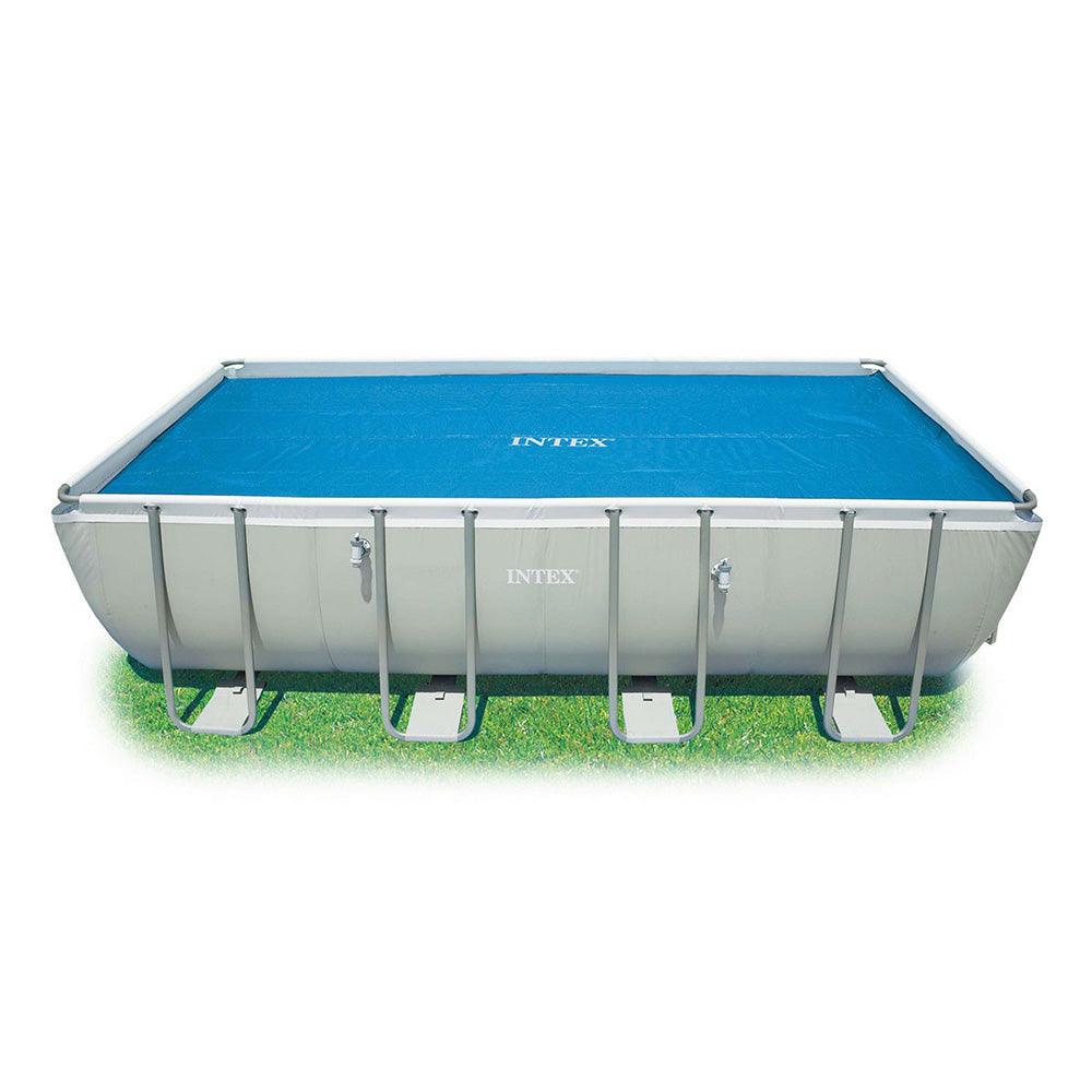 Intex Solar Cover for Swimming Pool 28028 400x200cm Blue - Karout Online -Karout Online Shopping In lebanon - Karout Express Delivery 