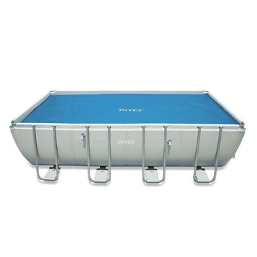 Intex 28029 Solar Cover for Swimming Pool 488 x 244cm Blue - Karout Online -Karout Online Shopping In lebanon - Karout Express Delivery 