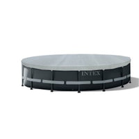 (NET)Intex Round Prism Frame Clearview Pool 4.88 x 1.22m