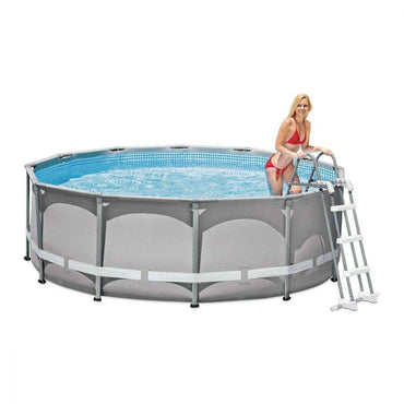 INTEX 28075 Above Ground Pool Ladder With Removable Steps (91 to 107 Cm) - Karout Online -Karout Online Shopping In lebanon - Karout Express Delivery 