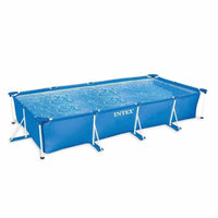 INTEX 28273 Rectangular Frame Above Ground Family Use Swimming Pool - 28273NP - Karout Online -Karout Online Shopping In lebanon - Karout Express Delivery 