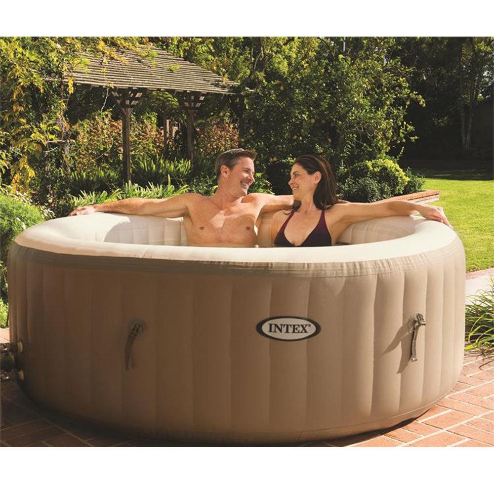 Intex Bubble Round  SPA Massage 196cm x 71cm - Karout Online -Karout Online Shopping In lebanon - Karout Express Delivery 