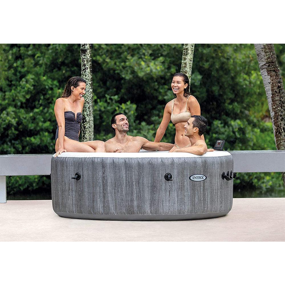 Intex Deluxe PureSpa Bubble Pool Set 196 x 71 cm - Karout Online -Karout Online Shopping In lebanon - Karout Express Delivery 