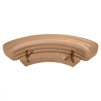 INTEX 28507 SPA Inflatable Bench Round - Beige 1.93 X 0.69 X 0.34 m - Karout Online -Karout Online Shopping In lebanon - Karout Express Delivery 