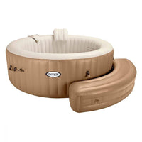 INTEX 28507 SPA Inflatable Bench Round - Beige 1.93 X 0.69 X 0.34 m - Karout Online -Karout Online Shopping In lebanon - Karout Express Delivery 
