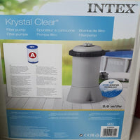 Intex 28604 Cartridge Filter 2.0 M3 / Hr Summer