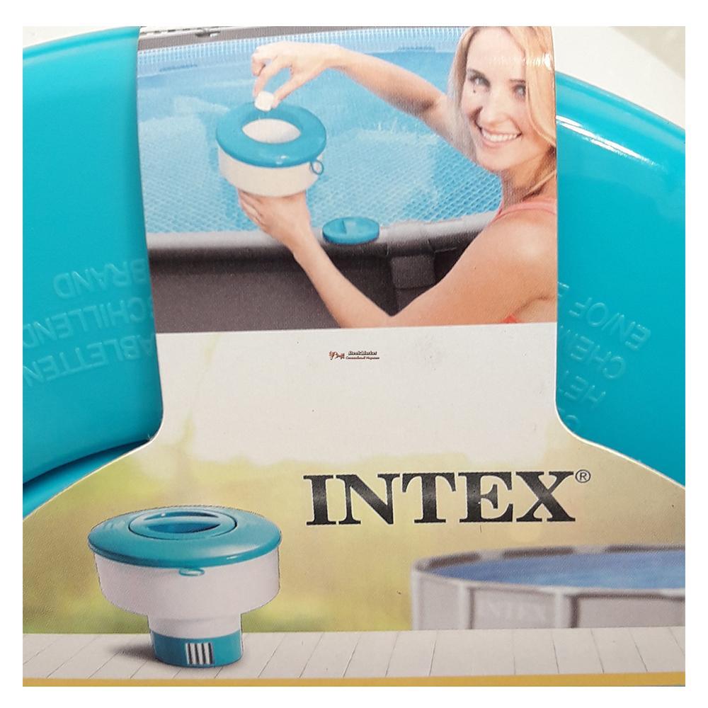 Intex Swimming Pool And Spa Large Floating Chemical Dispenser (Bromine Chlorine) 29041Np Summer