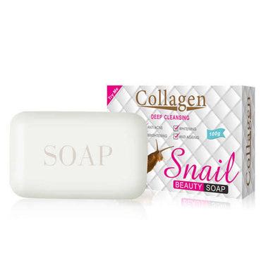 Beauty Soap Snail Collagen - Karout Online -Karout Online Shopping In lebanon - Karout Express Delivery 