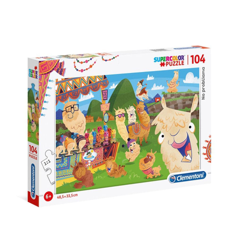 Clementoni  No ProbLLAMA 104 pcs Puzzle - Karout Online -Karout Online Shopping In lebanon - Karout Express Delivery 
