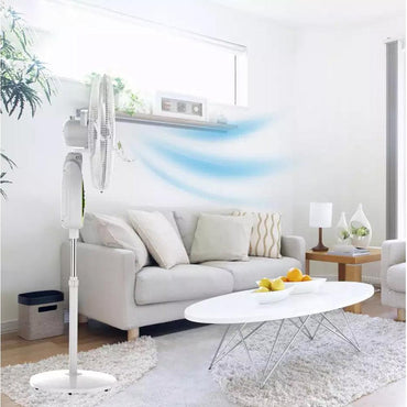Shop Online K General Rechargeable Stand Fan 16 inch with remote - Karout Online Shopping In lebanon